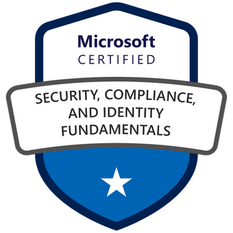 <h1><b>Microsoft Certified: Security, Compliance, and Identity Fundamentals</b></h1><p> </p><p><a href='https://www.credly.com/badges/fe203598-f24b-4d5d-85c3-f5ed1ca6ad7c?source=linked_in_profile' class='w3-hover-opacity' target='_blank'>Verify my certification here.</a>